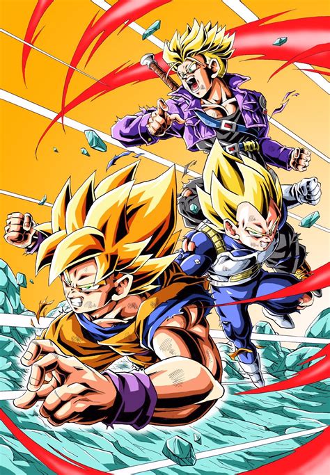 goku vegeta trunks